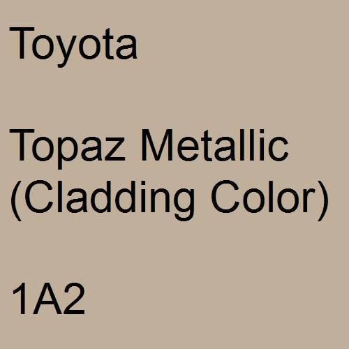 Toyota, Topaz Metallic (Cladding Color), 1A2.